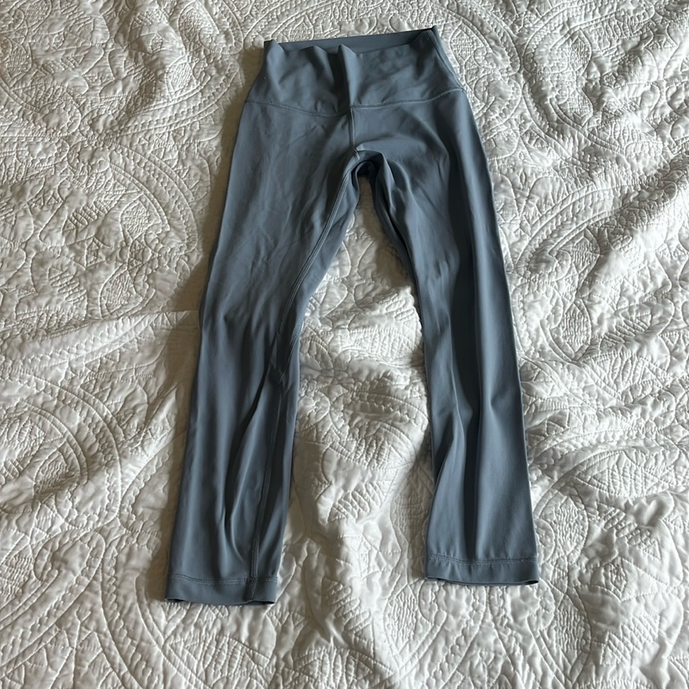Blue lululemon leggings size 4
